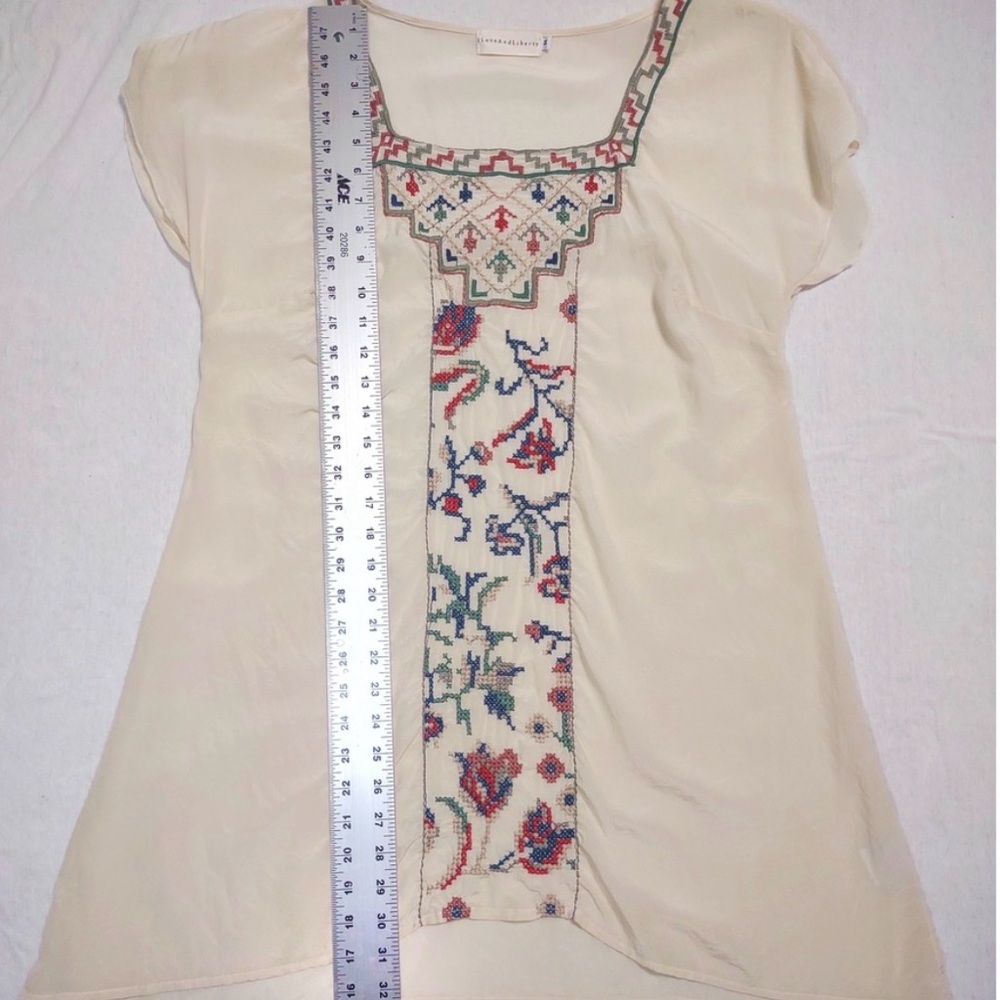 Johnny Was 4 Love and Liberty
Bohemian Antique White
Embroidered Tunic Dress M - Picture 7 of 8